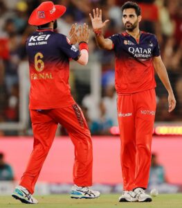 Krunal Pandya- Bhuvneshwar Kumar